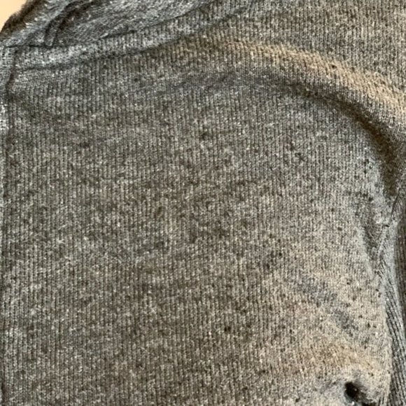 Vintage Wildfox Shopping is my Cardio Hooded Zip Up, Size Small, Grey/Black - Picture 4 of 5